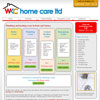 WKC Home Care Web Design, for Yell